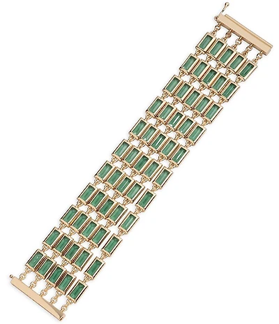 Lauren Ralph Lauren Erinite 5-Row Flex Line Bracelet