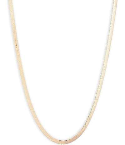Lauren Ralph Lauren Gold Tone Chain Collar Necklace
