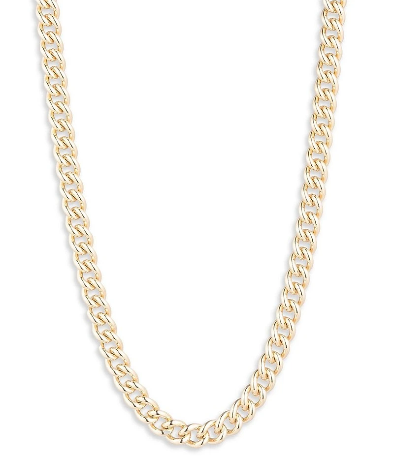 Lauren Ralph Lauren Gold Tone Chain Collar Necklace