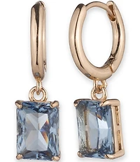 Lauren Ralph Lauren Gold Tone Huggie Drop Earrings