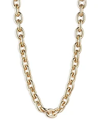 Lauren Ralph Lauren Gold Tone Link Collar Necklace