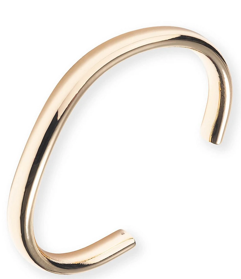 Lauren Ralph Lauren Gold Tone Organic Metal Cuff Bracelet