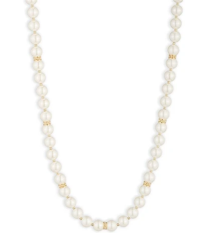Lauren Ralph Lauren Gold Tone Pearl Collar Necklace