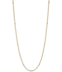 Lauren Ralph Lauren Gold Tone Rope Long Strand Necklace