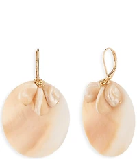 Lauren Ralph Lauren Mother-of-Pearl Shell Disc Shaky Drop Earrings