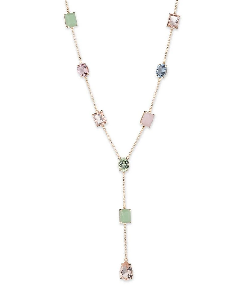 Lauren Ralph Lauren Multi-Stone Y Necklace
