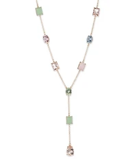 Lauren Ralph Lauren Multi-Stone Y Necklace