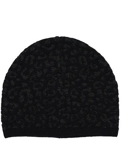 Lauren Ralph Lauren Ocelot Print Knit Beanie