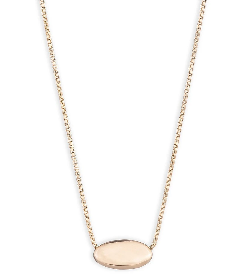 Lauren Ralph Lauren Puffy Pear Short Pendant Necklace