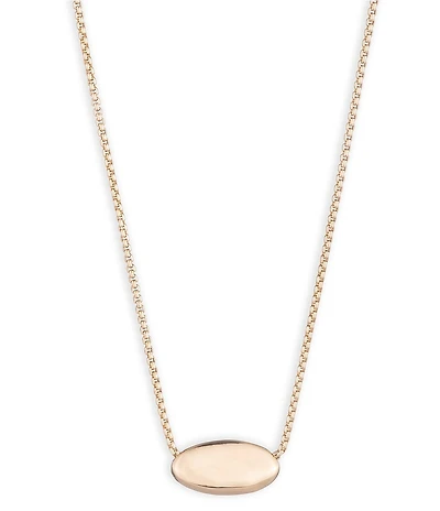 Lauren Ralph Lauren Puffy Pear Short Pendant Necklace