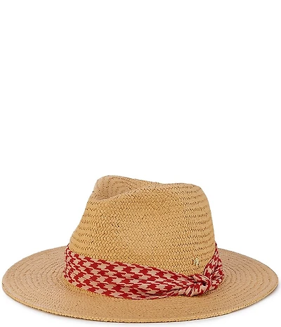 Lauren Ralph Lauren Rustic Fedora Hat With Fabric band