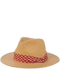 Lauren Ralph Lauren Rustic Fedora Hat With Fabric band