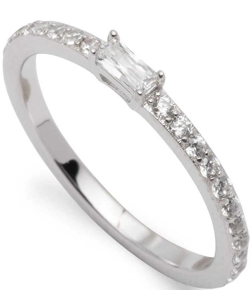 Lauren Ralph Lauren Sterling Silver CZ Ring