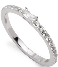 Lauren Ralph Lauren Sterling Silver CZ Ring