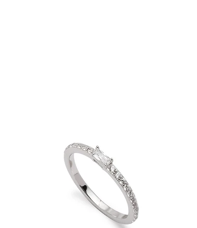 Lauren Ralph Lauren Sterling Silver CZ Ring