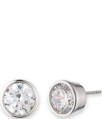 Lauren Ralph Lauren Sterling Silver CZ Stud Earrings