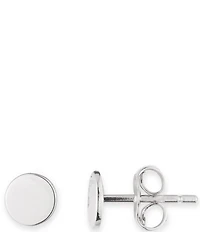 Lauren Ralph Lauren Sterling Silver Disc Stud Earrings