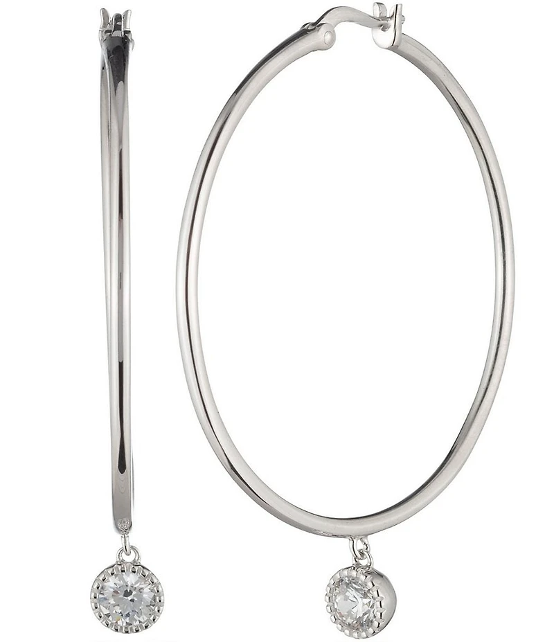 Lauren Ralph Lauren Sterling Silver Hoop Earrings