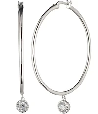 Lauren Ralph Lauren Sterling Silver Hoop Earrings