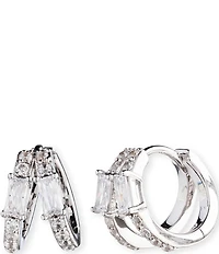 Lauren Ralph Lauren Sterling Silver Split Hoop Earrings