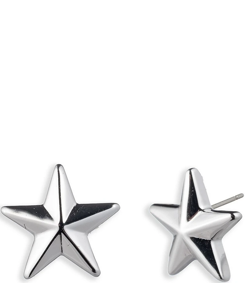 Lauren Ralph Lauren Sterling Silver Star Stud Earrings
