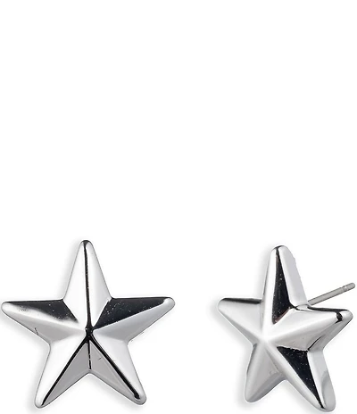 Lauren Ralph Lauren Sterling Silver Star Stud Earrings
