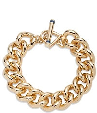Lauren Ralph Lauren Stirrup Toggle Chain Line Bracelet