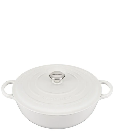 Le Creuset Signature Enameled Cast Iron Chef's Oven With Stainless Steel Knob, 7.5-Quart