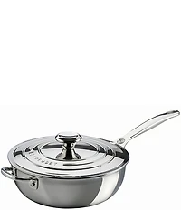 Le Creuset Tri-Ply Stainless Steel 3.5-Quart Saucier Pan