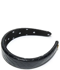 Lele Sadoughi Alice Faux Croc Headband