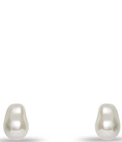 Lele Sadoughi Collector Baroque Pearl Stud Earrings