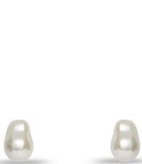 Lele Sadoughi Collector Baroque Pearl Stud Earrings