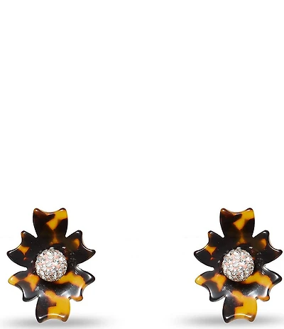 Lele Sadoughi Navajo Crystal Button Stud Earrings