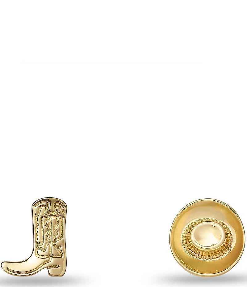 Lele Sadoughi Western Line Dancing Stud Earrings