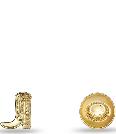 Lele Sadoughi Western Line Dancing Stud Earrings