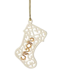 Lenox 2025 A Year to Remember Stocking Porcelain Ornament
