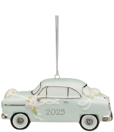 Lenox 2025 Just Married Vintage Car Porcelain Ornament