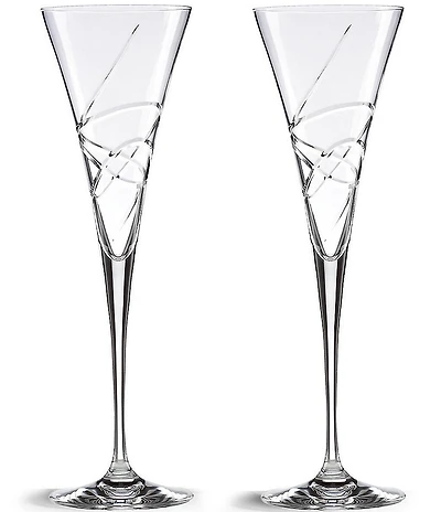 Lenox Adorn Crystal 2-Piece Toasting Flute Set