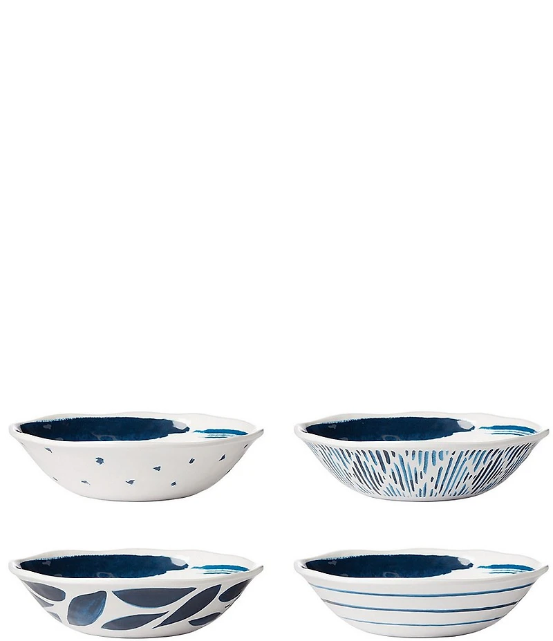 Lenox Blue Bay Melamine Assorted All-Purpose Bowls, Set of 4