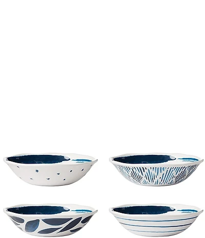 Lenox Blue Bay Melamine Assorted All-Purpose Bowls, Set of 4