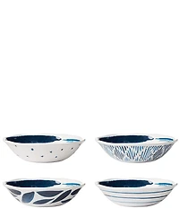 Lenox Blue Bay Melamine Assorted All-Purpose Bowls, Set of 4