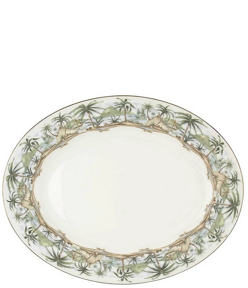 Lenox British Colonial Scenic 16#double; Platter