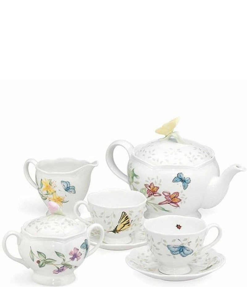 Lenox Butterfly Meadow 7-piece Tea Set