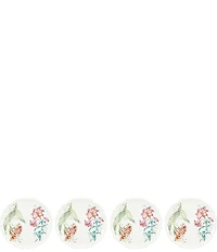 Lenox Butterfly Meadow Melamine 4-Piece Accent Plate Set