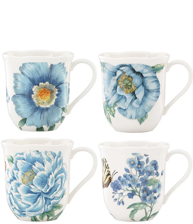 Lenox Butterfly Meadow Mugs Set of 4