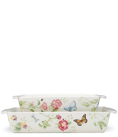 Lenox Butterfly Meadow Rectangular Baker Dish 2-Piece Set