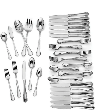 Lenox Chelse Muse 65-Piece Stainless Steel Flatware Set