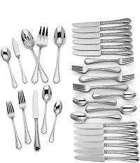Lenox Chelse Muse 65-Piece Stainless Steel Flatware Set