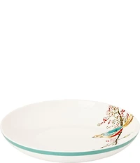 Lenox Chirp Floral & Bird Bone China Pasta/Soup Bowl