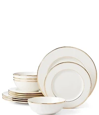 Lenox Federal Platinum 12 Piece Dinnerware Set